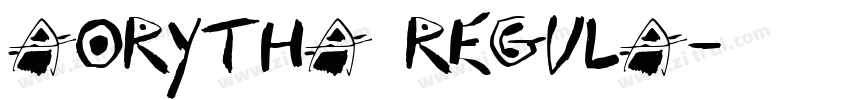 Aorytha Regula字体转换 Aorytha Regula字体转换
